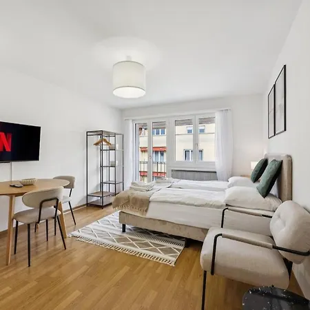 Wifi, Smart Tv, Centre, Queen Bed - Cr 18 Apartament Zurych